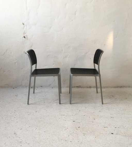 4x Kartell Chair Audrey By Piero Lissoni