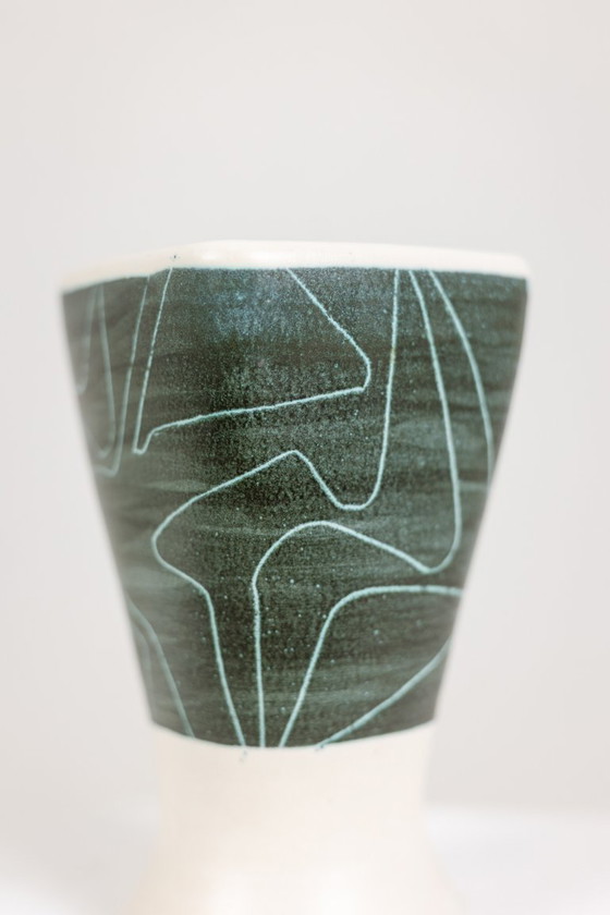 Image 1 of Robert Deblander. Vase en grès. Circa 1955