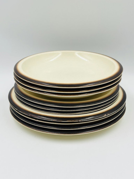 Image 1 of Set van 10 Boch La Louvière Sierra modelplaten