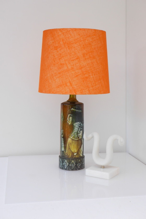 Sculptural Ceramic Table Lamp by Bonnie Rehnqvist, Sweden, 1972 – Törngrens krukmakeri, Scandinavian (photo 5 of 16)