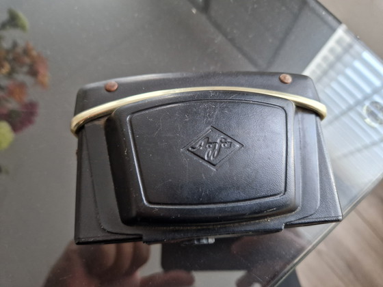 Image 1 of Appareil photo vintage Agfa ISO-PAK avec son étui d'origine – années 60/70