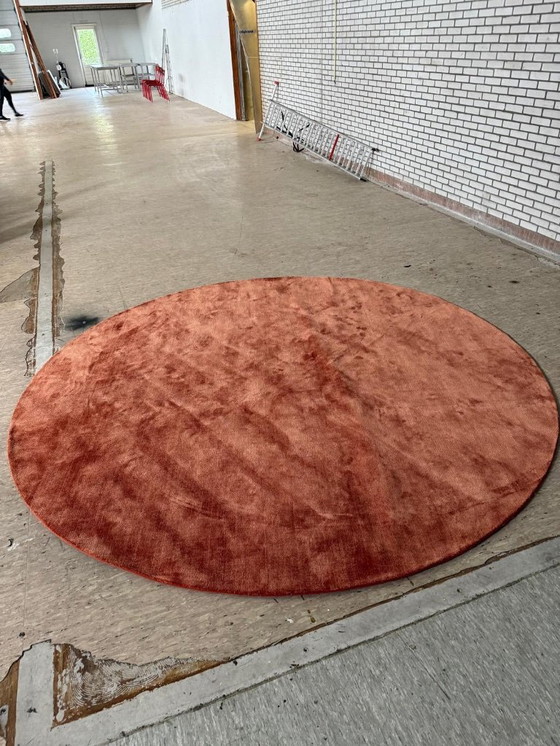 Image 1 of Nouveau tapis Jacaranda brique 3.00 diamètre