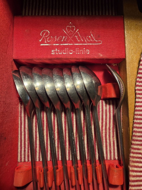 Set di posate Rosenthal 99 pezzi, Plastica, Legno, Nero (foto 2 di 9)