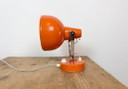 Vintage Orange Metal Wall Lamp from Lidokov, 1970s I