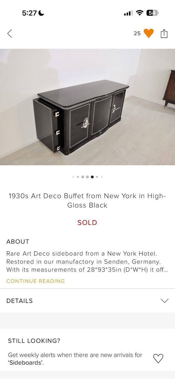 Image 1 of Cofre Art Déco