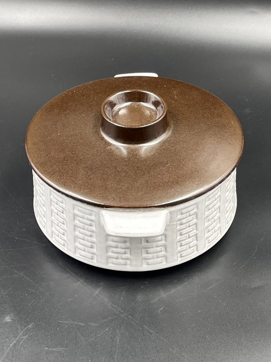 Image 1 of Ceramico dish with lid by Karl Leutner