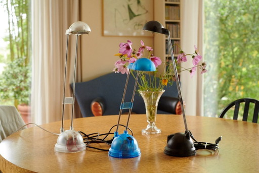 Lot de 3x Lampes Télescopiques Vintage IKEA Espressivo (années 90)
