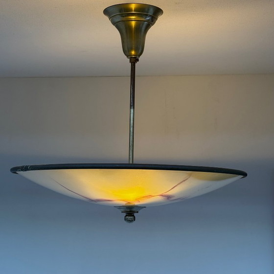 Image 1 of Plafonnier/suspension Art Déco années 1930