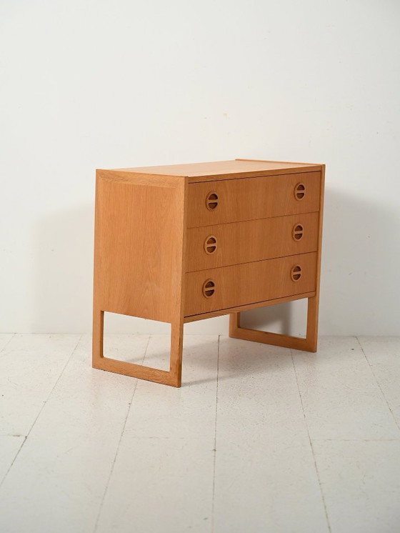 Image 1 of Eikenhouten ladekast van Arne Wahl Iversen