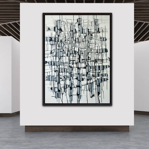 Natia Antadze Composition abstraite XXL
