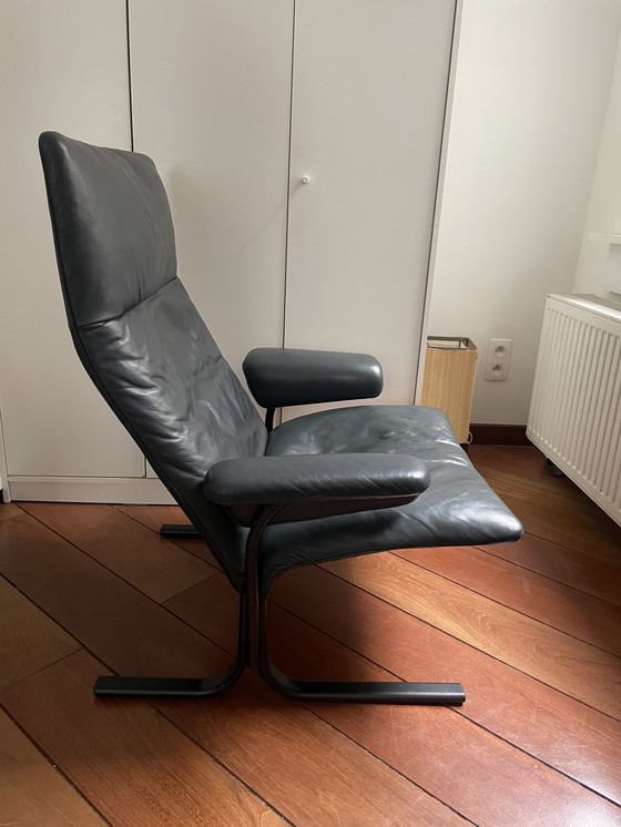 Image 1 of 2x Fauteuil lounge vintage De Sede DS2030