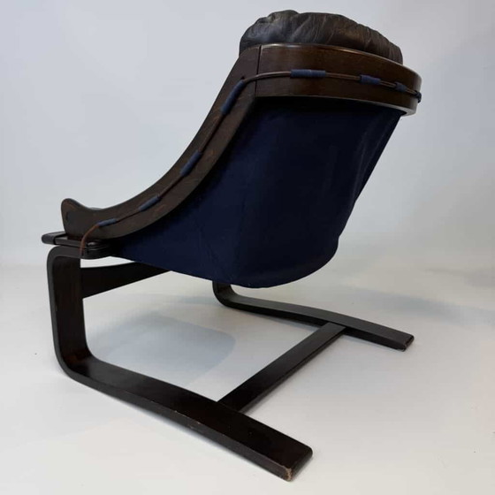 Kroken armchair by Åke Fribytter for Nelo Möbel, Leather (photo 12 of 18)
