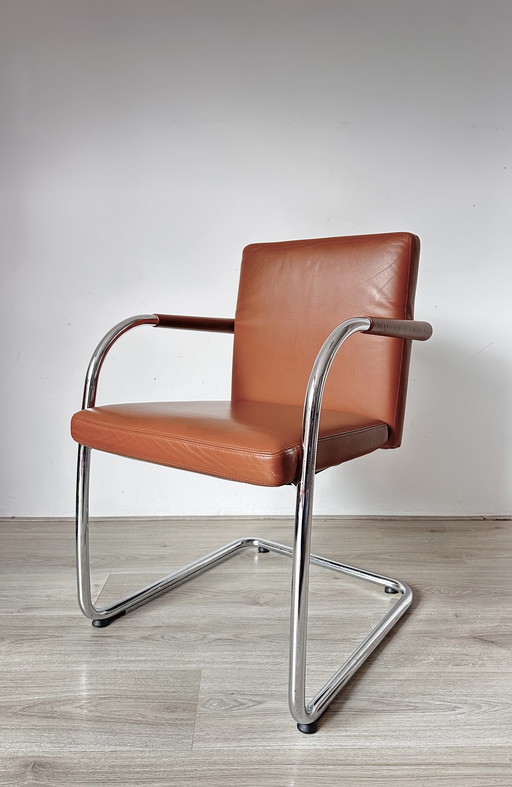 6x Vitra Visasoft design stoelen