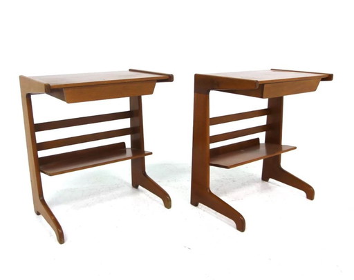 Set di 2 comodini scandinavi, David Rosen, NK, Svezia, 1960