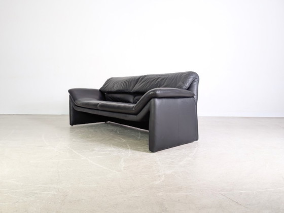 Image 1 of Divano originale Hans Kaufeld Design Couch De Sede in pelle nera