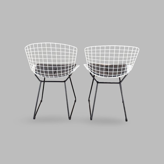 Image 1 of 2er Set Original Harry Bertoia Stühle Knoll Intenational 1970er