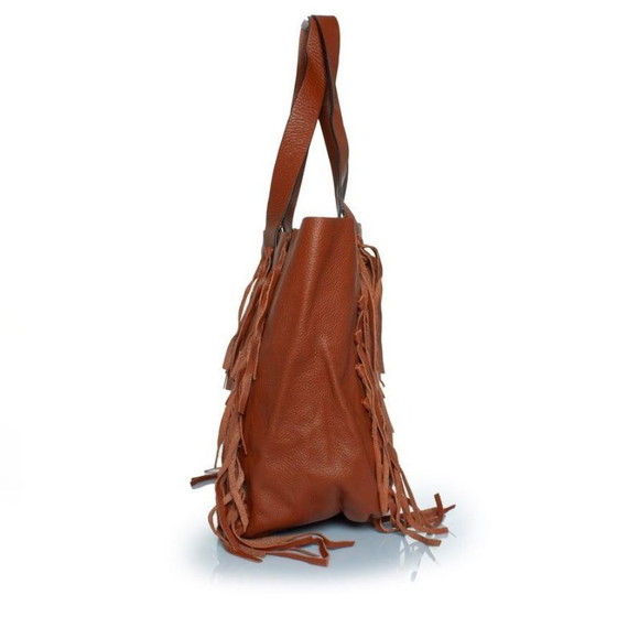 Image 1 of Valentino Garavani, C-Rockee Ledertasche mit Fransen