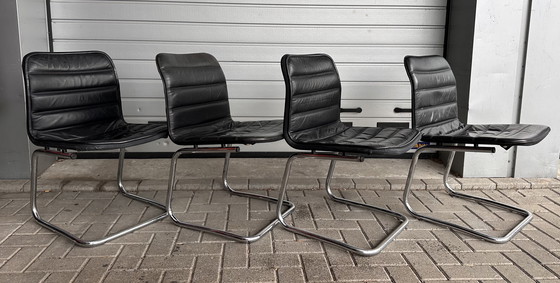 Image 1 of 4 chaises de salle à manger design Pol / Dux International