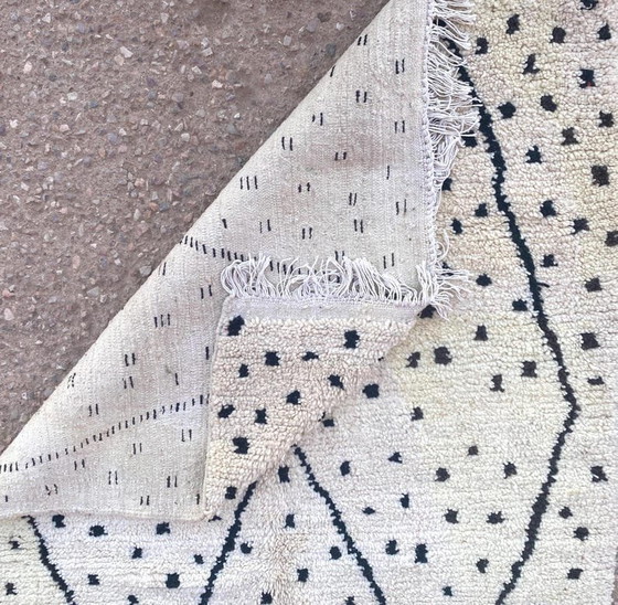 Handgemaakt Traditioneel Vloerkleed van Zuivere Wol Maatwerk 2/3 M – Aime Té, Vloerkleden en tapijten, Wool (photo 6 of 8)