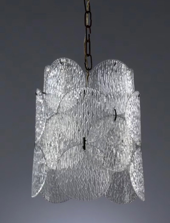 Image 1 of Lampadario a piatti Vistosi