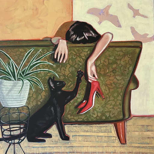 Red shoes