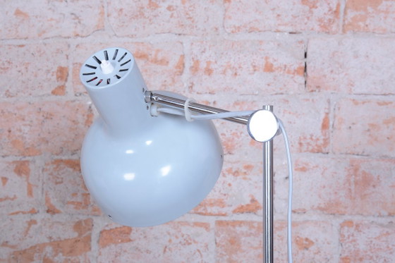 Restored Mid-Century Floor Lamp, by J. Hůrka for NAPAKO, Chrome, Czech, 1960s – Floor lights, Metal (photo 14 of 14)