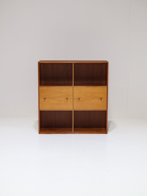 Libreria archivio vintage danese anni '70