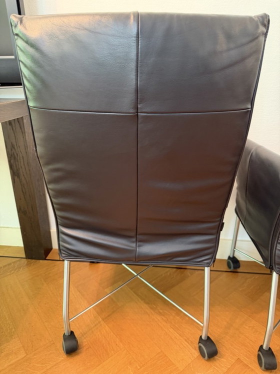 Image 1 of Montis Chaplin black dining chair 4 pieces