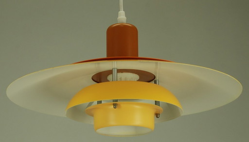 Vintage 1980s Lyskaer Danish Pendant Lamp