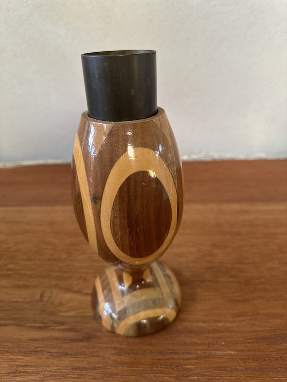 Image 1 of Houten vaasje