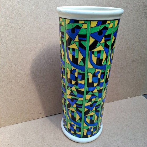 Image 1 of Very Rare Boch Catteau Umbrella Stand