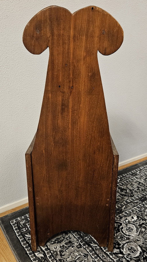 Antique Wooden Po-Stool