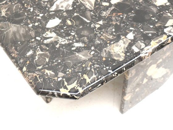 Image 1 of Vintage terrazzo coffee table / side table from the 1970s