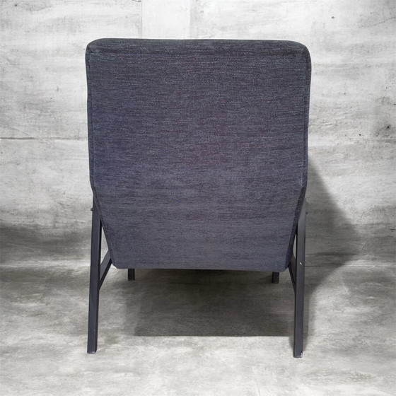 Poltrona lounge Martin Visser Sz67, anni '60., Poltrone, Metallo, Tessile, Nero (foto 4 di 7)