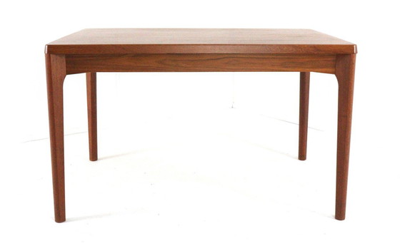 Image 1 of Tavolo da pranzo allungabile rettangolare Henning Kjaernulf for Vejle vintage danese