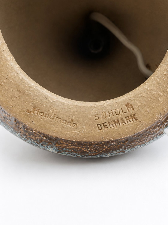 Image 1 of Mid-Century Danish Ceramic Table Lamp by Einar Johansen for Søholm (Model 3071, 1960s)