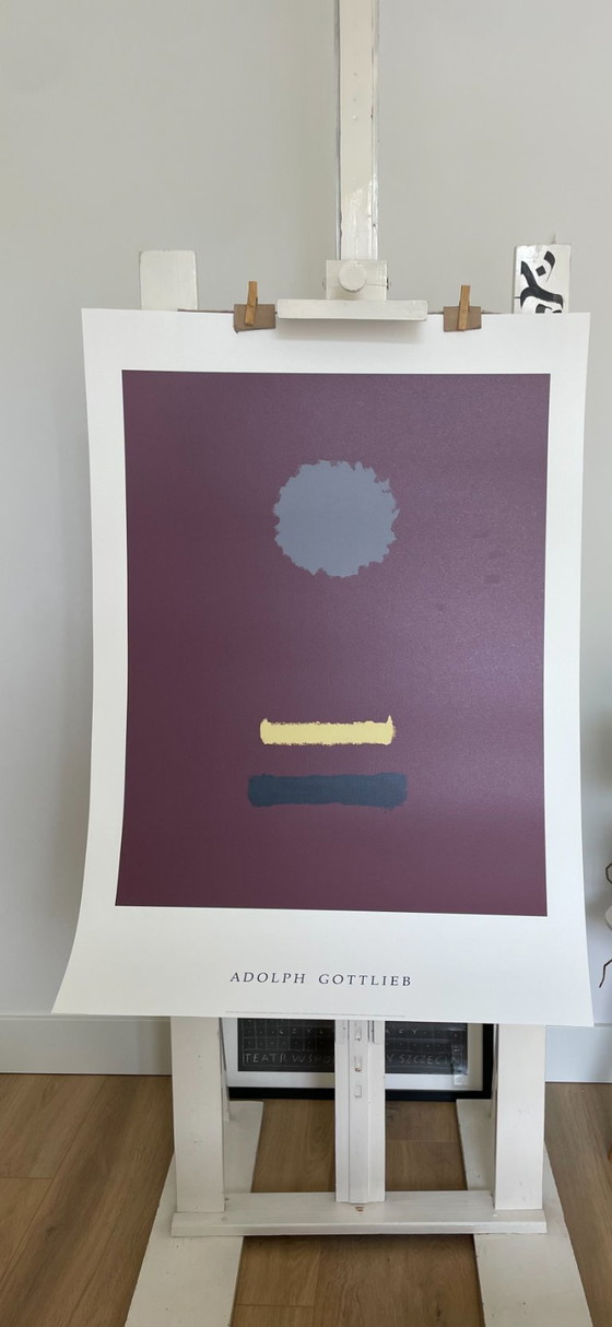 Image 1 of Adolph Gottlieb (1903-1974), Untitled, 1969, copyright Adolph and Esther Gottlieb Foundation/SABAM Belgium 2001, Printed in Ital