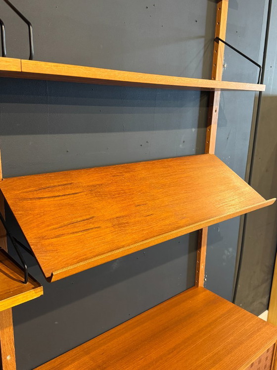 Wand Systeem | Royal System | Poul Cadovius | Teak – Wandrek, Wood (photo 7 of 15)