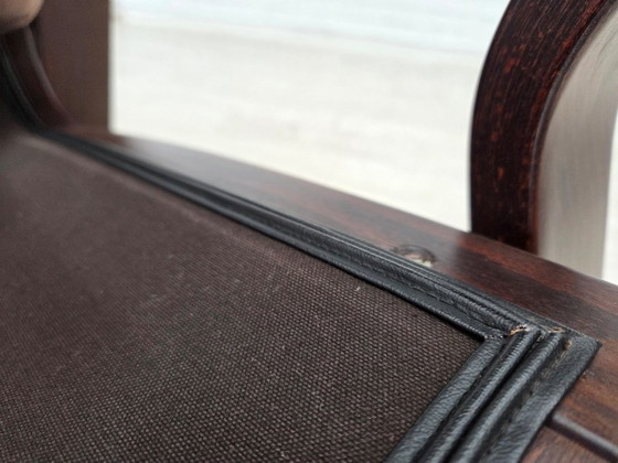 Image 1 of Década de 1970, diseño danés de Georg Thams, sillón, mobiliario de cuero.