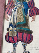 Leon Bakst 1927 Originele tekening - Costume de Barbizon