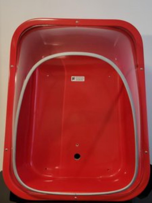 PIL Phone Booth Soundproof Red France circa 1980