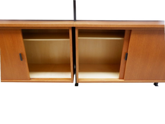 Image 1 of Zweedse Vintage Teak Wandkast Van Olof Pira, Jaren 60