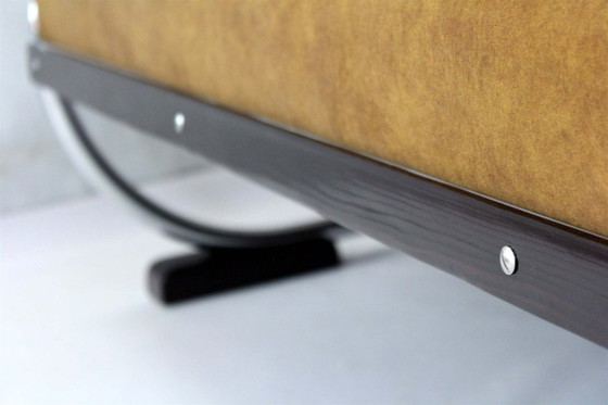 Image 1 of Restauriertes Bauhaus-Sofa aus verchromten Stahlrohren von Hynek Gottwald, 1930er Jahre