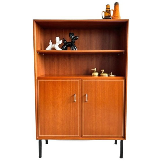 Image 1 of Vintage mid-century teak buffetkast Deens Design barkast 1960's