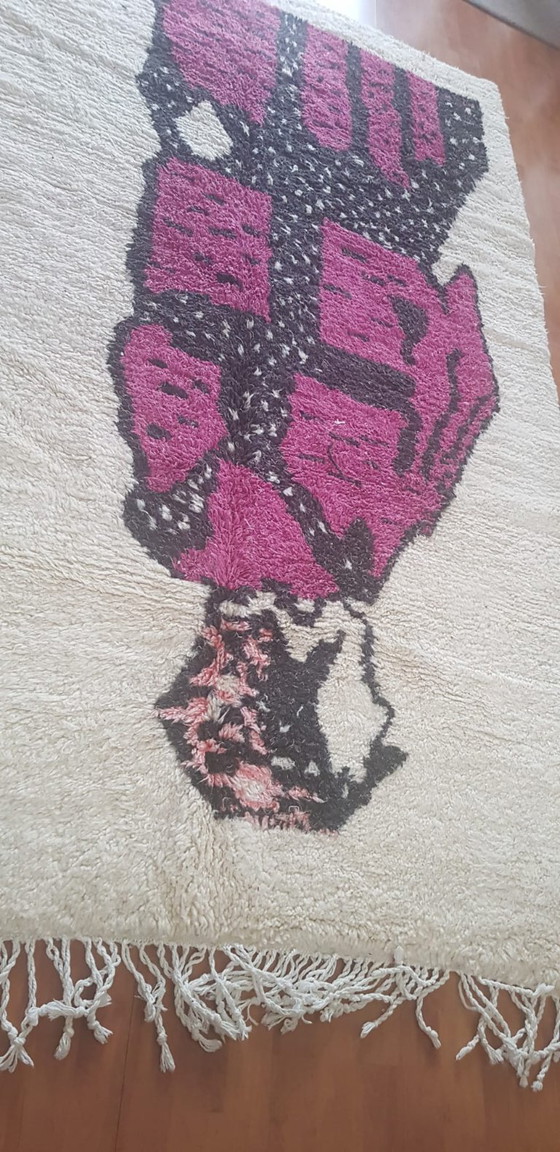 Image 1 of Handgeknoopt Berber kleed wol 262x158cm