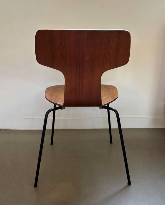 Image 1 of Set di 5 sedie ‘Hammer’, design di Arne Jacobsen per Fritz Hansen, Danimarca, 1969