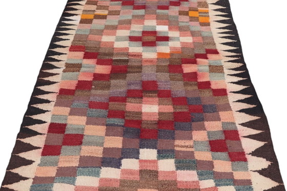 Kelim Modern Caucus Kilim - Vintage Armenian Art – Rugs & carpets, Wool (photo 2 of 5)