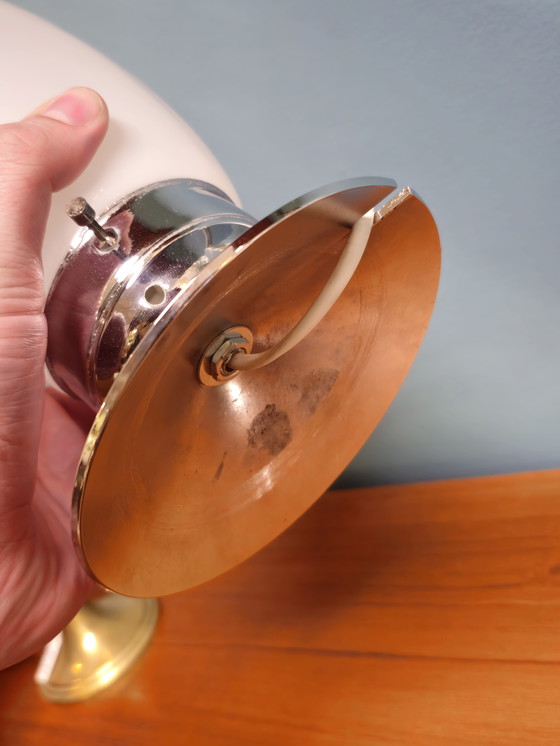 Image 1 of Set Van 2 Tafellampen Murano Italië Bedlampjes Lampen Lamp