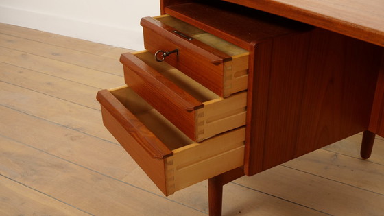 Image 1 of Vintage-Schreibtisch | Dänisches Design | Teakholz | Valdemar Mortensen