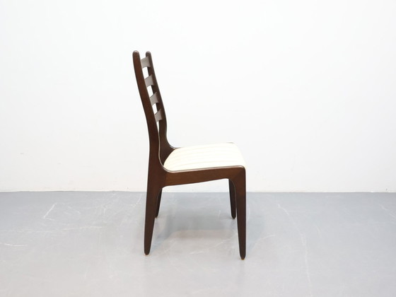 Image 1 of Deense vintage eetkamerstoelen eikenhout natureltint 